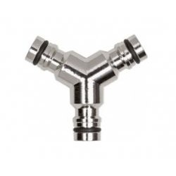 Geka Plus - nikkel - plug 3-weg verdeelstuk 777X