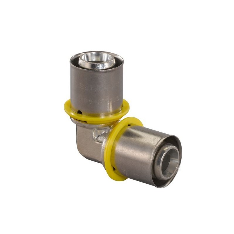 Uponor MLC-G gas perswknie 90gr. 20x20