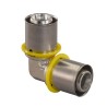 Uponor MLC-G gas perswknie 90gr. 20x20