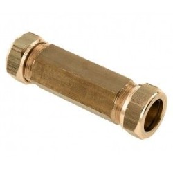 BONFIX Knel messing reparatiekoppeling 15 mm 