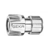 Geka Plus - chroom - slangaansluiting 5/8 zonder waterstop 802C