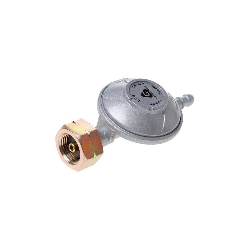 Drukregelaar 1,5KG/H vast ingesteld. 50mbar ingang (universeel) Shell