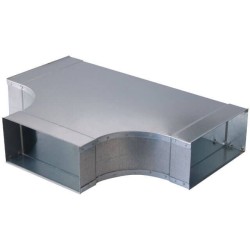 rechthoekig T-stuk 170x70 mm
