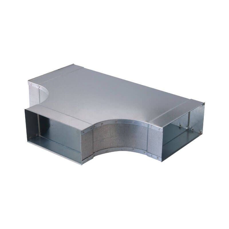 rechthoekig T-stuk 170x70 mm