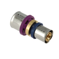 BONFIX Alu-pers rechte verloopkoppeling 26 x 20 mm