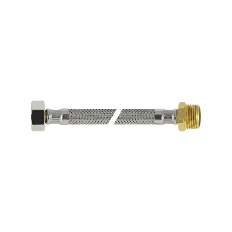 BONFIX RVS flexibele aansluitleiding 35cm 3/8" bi. x 3/8" bu.