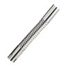 muurbuis recht buigbaar 32mm chroom