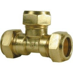 T-stuk 15 x 12 x 12 mm  3xknel