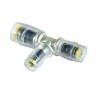 MultiTubo Pushfitting metaal vertind verloop T-stuk 20 x 16 x 20