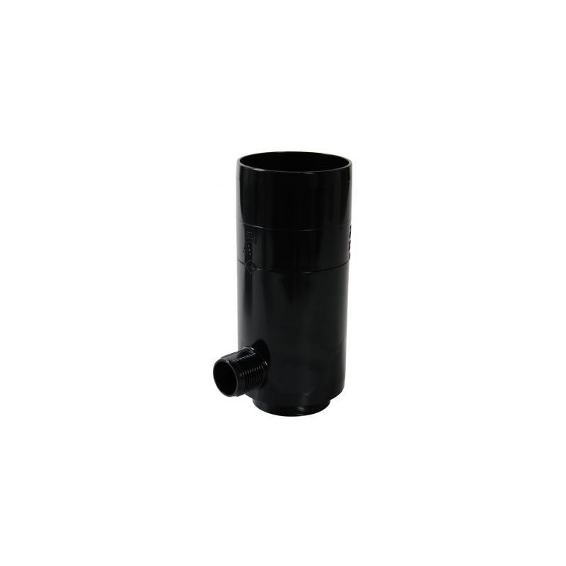Nicoll PVC-Ti regentonvulautomaat met 1" aansluiting zwart Ø80