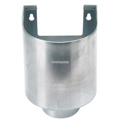 RHEINZINK Vergaarbak Mini 80 mm met uitsparing - Walsblank