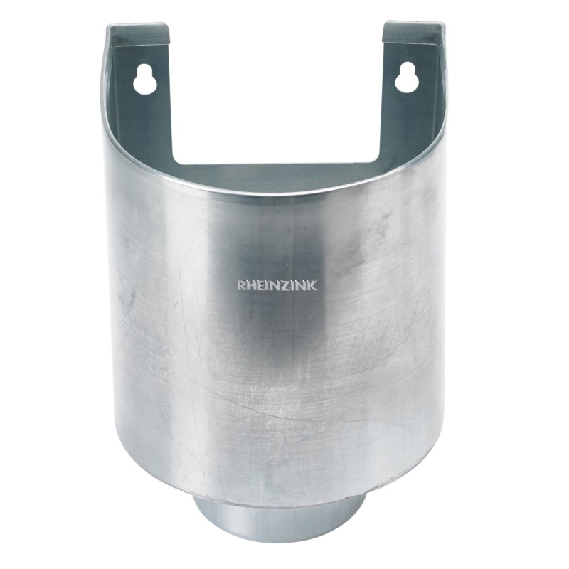 RHEINZINK Vergaarbak Mini 80 mm met uitsparing - Walsblank