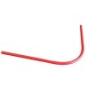 pvc doorvoerbocht d50 r500 1200 x 4250 mm Rood - Electra
