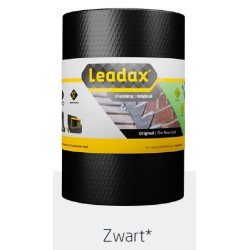 Leadax loodvervanger Zwart 60 cm x 6 mtr.