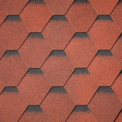 IKO shingle ArmourShield Plus Tile Red Ultra (20) - 2,00 m2