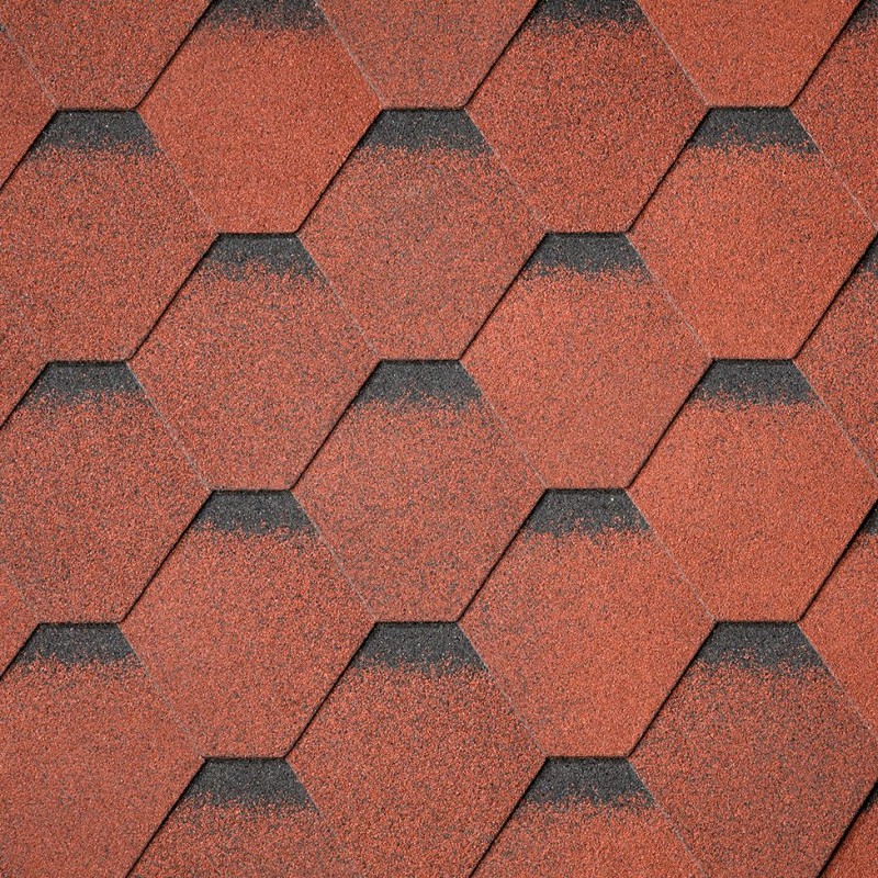 IKO shingle ArmourShield Plus Tile Red Ultra (20) - 2,00 m2