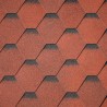 IKO shingle ArmourShield Plus Tile Red Ultra (20) - 2,00 m2