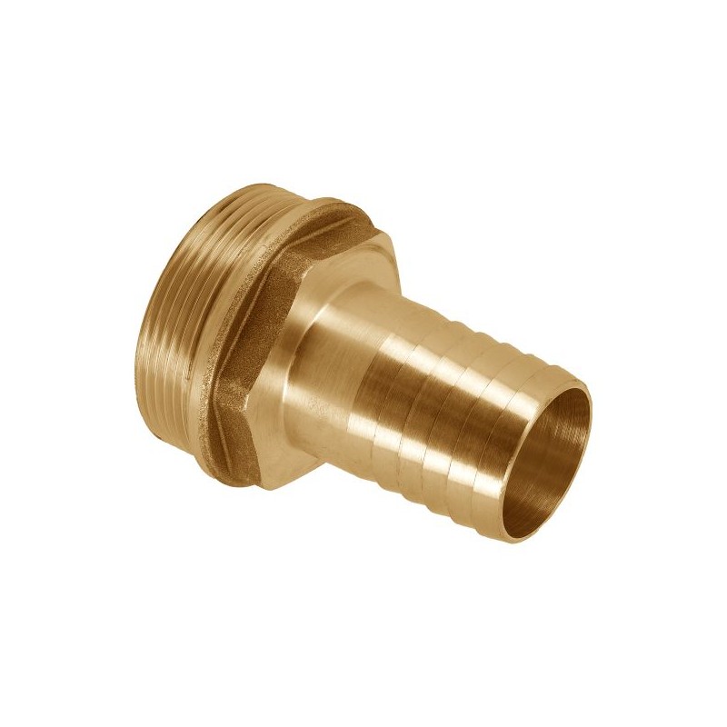 BONFIX Draad messing slangpilaar 2" buitendraad x 38 mm