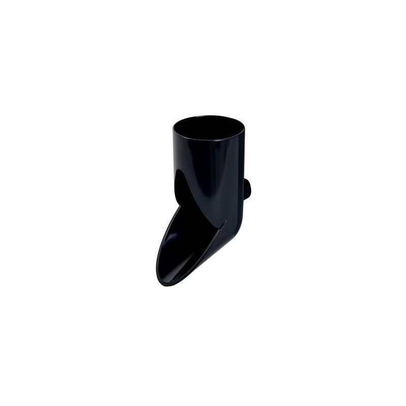 Nicoll PVC-Ti uitloop zwart Ø100