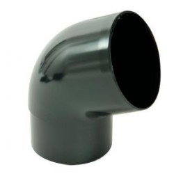 Nicoll PVC-Ti bocht 67,5 graden mof-vse zwart Ø100