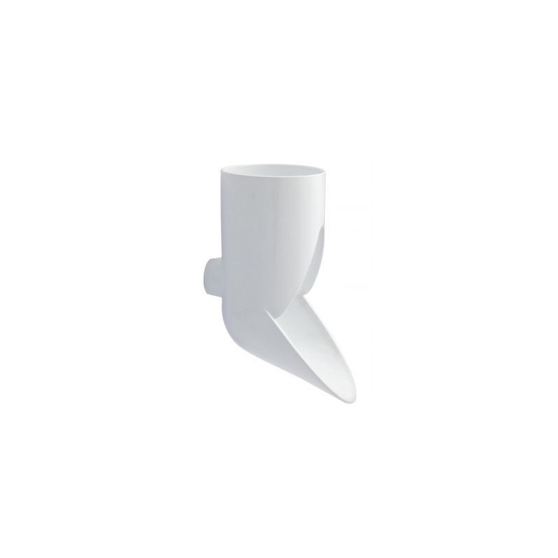 Nicoll PVC-Ti uitloop wit Ø100