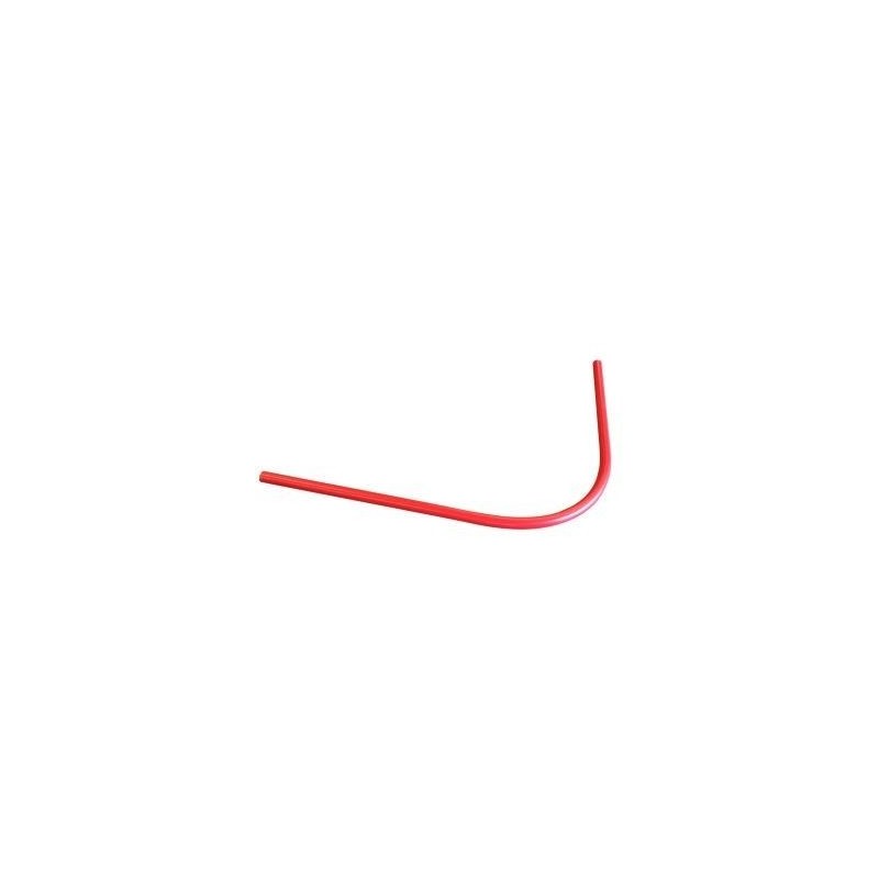 pvc doorvoerbocht d75 r750 1200x1200mm Rood