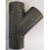 Pipelife lijm T-stuk 2xMof/Spie 45gr. 75x 75 mm