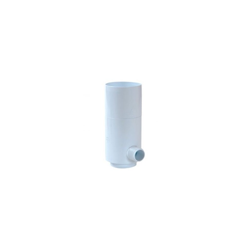 Nicoll PVC-Ti regentonvulautomaat met 1" aansluiting wit Ø80