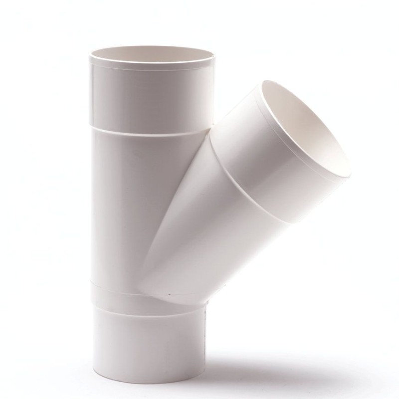 hwa T-stuk VSE 45gr. 100 Wit
