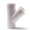 hwa T-stuk VSE 45gr. 100 Wit