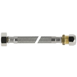 BONFIX RVS flexibele aansluitleiding 35cm 1/2" bi.x 15 mm knel