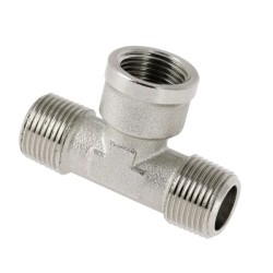 BONFIX Draad vertind T-stuk 3/8" bu. x 3/8" bi. x 3/8" bu.