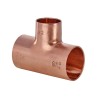 roodkoperen soldeer T-stuk 8 x 6 x 8 mm