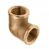 BONFIX Draad messing kniekoppeling 2" bi.dr.