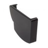 Nicoll Ovation LG28 PVC-Ti eindstuk goot rechts zwart