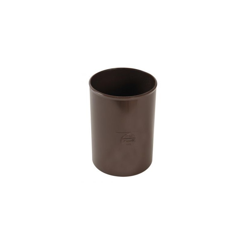 Nicoll PVC-Ti verbindingsmof mof-mof bruin Ø100
