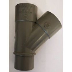 Pipelife lijm T-stuk 2xMof/Spie 45gr. 40x 40 mm