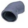 Pipelife TopFit bocht 40 mm 30gr. Mof/Spie grijs