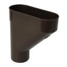 Nicoll PVC-Ti verzamelbak bruin Ø100