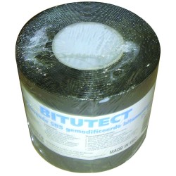 Bitutect loodband breed 5 cm - rol 10 mtr.