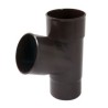 Nicoll PVC-Ti T-stuk 67,5 graden mof-vse bruin Ø80