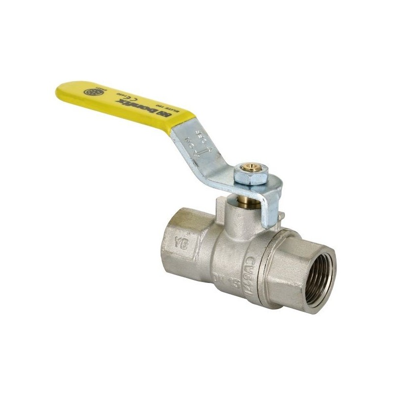 BONFIX Gaskraan draad verchroomd RP 3/4" x RP 3/4" met hendel