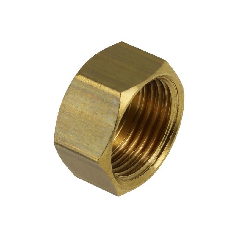 BONFIX Draad messing dop 1/4" binnendraad