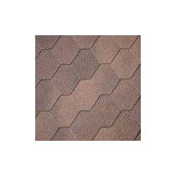IKO shingle Superglass Hex Dual Brown (07) - 2,00 m2