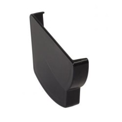 Nicoll Ovation LG28 PVC-Ti eindstuk centraaluitloop links zwart