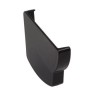 Nicoll Ovation LG28 PVC-Ti eindstuk centraaluitloop links zwart