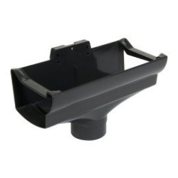 Nicoll Ovation LG28 PVC-Ti expansie centraaluitloop Ø80 antraciet