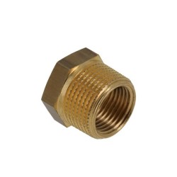 BONFIX Draad messing verloopring 1" bu. x 3/4" bi. conisch