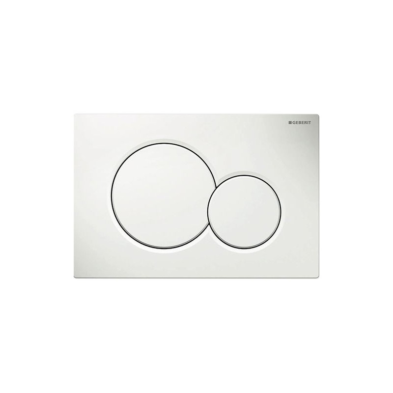 Geberit bedieningspaneel Sigma 01 Alpin Wit