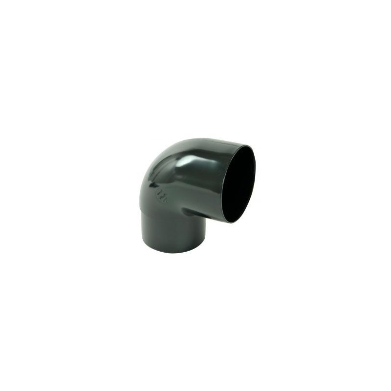 Nicoll PVC-Ti bocht 87,5 graden mof-vse zwart Ø80